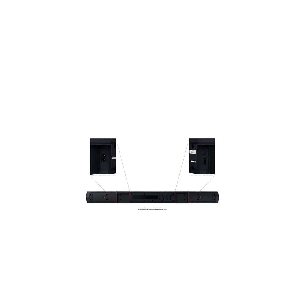 Samsung 2.1Ch 210W Soundbar with Wireless Subwoofer Black HW-C43M